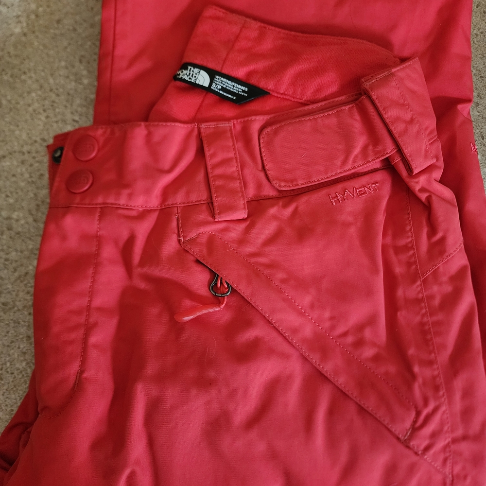 The North Face Vibrant Red Ski Pants